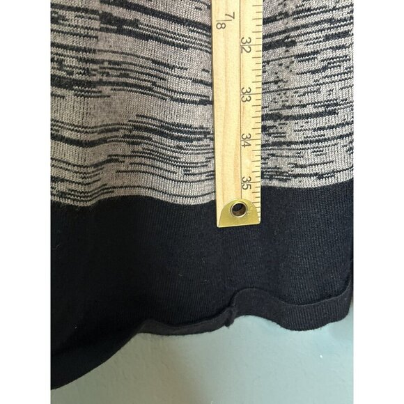 VIVIENNE Vivienne Tam Women's Small Knee-Legnth Sweater LS Dress Striped - Picture 4 of 13